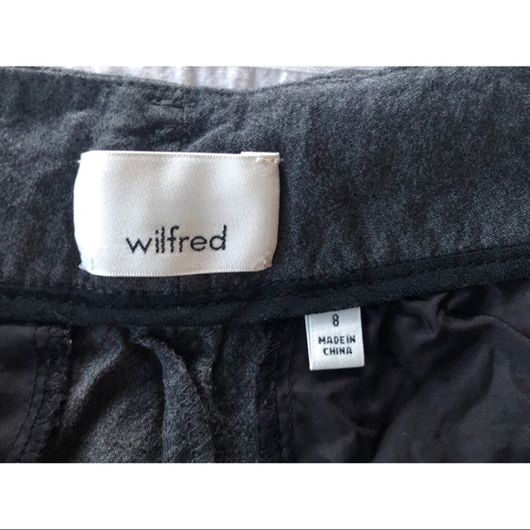 Wilfred High Waisted 3/4 Length Pants w Waist Tie - Picture 7 of 14
